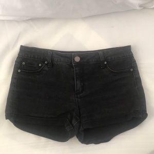RSQ Black Denim Girls Shorts